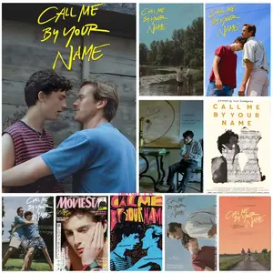 Call Me by Your Name Poster Bedroom Home Decor Art Poster Perfect Gift for Family and Friends
