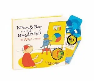 USED Book - Noom & Raj Start a Business: The ABC's of Money by Moonjar (Hardcover) - english