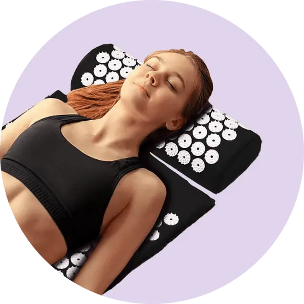 Acupuncture Yoga Mat And Pillow