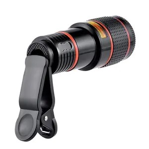 HD 8X Clip-On Optical Zoom Camera Lens for Universal Mobile Equipment