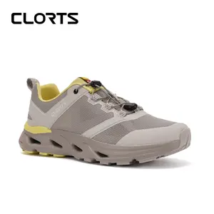 CLORTS outdoor stream tracing shoes breathable quick drying hollow out hiking shoes for men and women, unisex version
