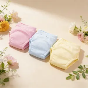 3pcs Baby Potty Training Pants, Breathable Mesh, Soft Comfort, Reusable Washable Diaper Pants, Unisex, All Seasons, Perfect Gift