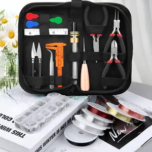 27 Piece Jewelry Tool Set:Wire Wrapping For Jewelry Making,Repair and Beading Supplies Kit with Craft Ring Wire,Tools,Pliers and Jewelry Findings,Hand Tools Kits summervibes