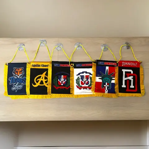 Dominican Car Flags