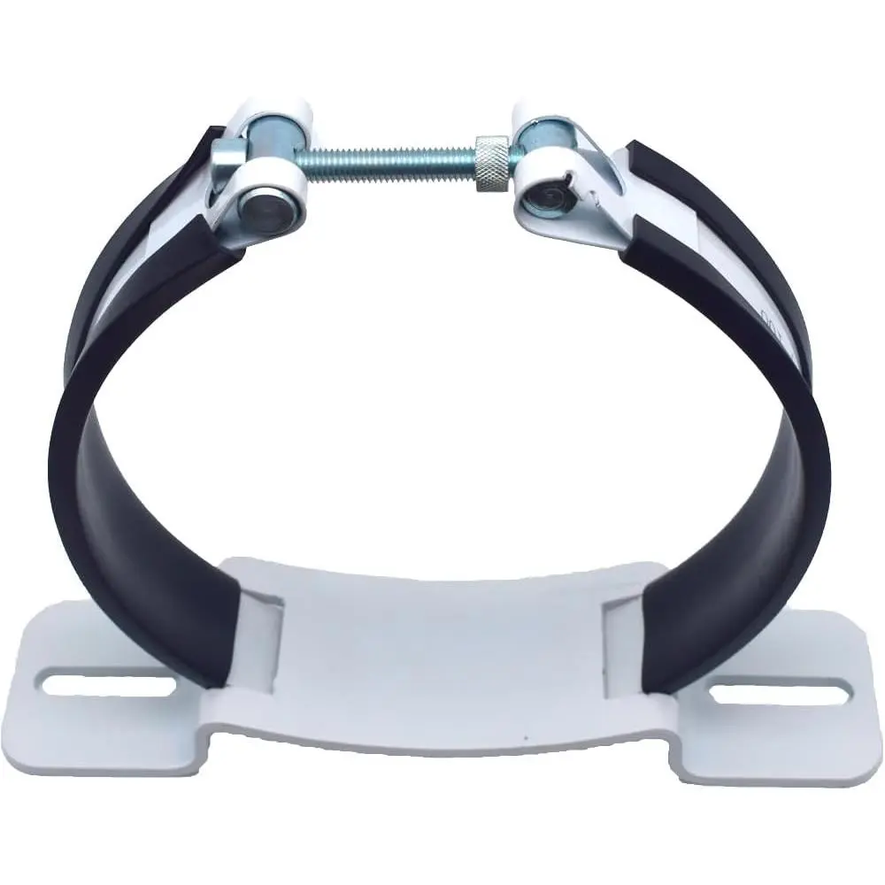 Welding Gas Bottle Bracket Argon Gas Bottle Round Tank Mount Propane Tank Oxygen Bottle Trolley Bracket Wall Clamp (4.9-5.5IN)