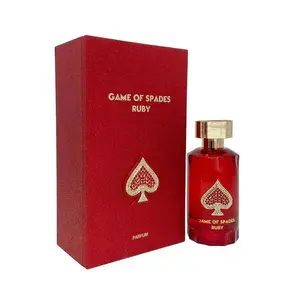 Game Of Spades RUBY EDP Perfume By Jo Milano Paris 3.4oz / 100ml Aromatic Fragrance Gourmand Candy Scent