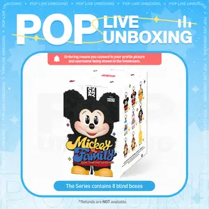 [LIVE UNBOXING] Mickey Family Cute Together Keychain Series Figures