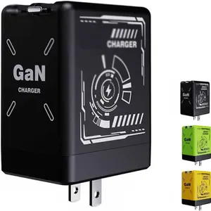 2-In-1 Fast Charger & Portable Adapter, 120w Type-C & Lightning Cable, Multi-Device Charging for iPhone iPad Macbook