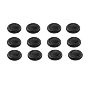 12pcs Ps5/ps4/xbox Controller Joystick Replacement Caps, Leather Texture Mushroom Head Design, Repair Parts for Ps4/ps5/xbox Controllers