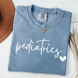 Comfort Colors Pediatric Department Shirt, Pediatrics Shirt, Picu Nurse Shirt, Pediatrics Tshirt,Gifts For Nurses,Pediatric Nurse Team Shirt,Pediatric Team