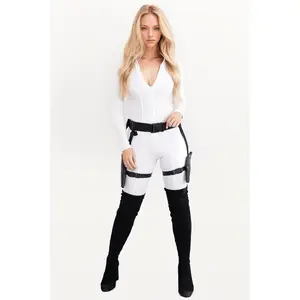 White Widow Assassin Costume