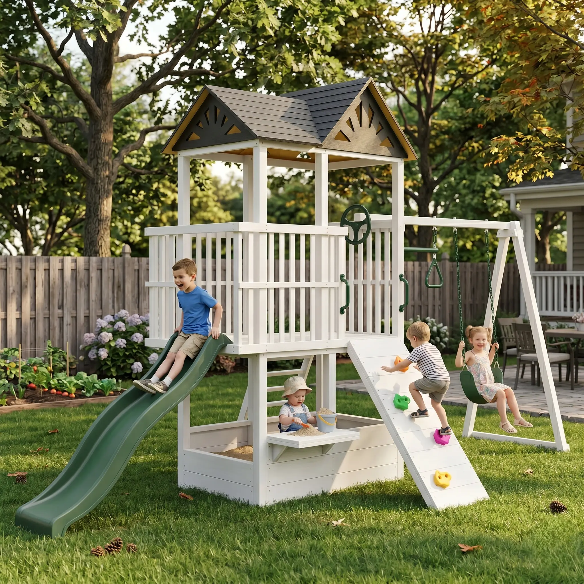 Craftsman | Modern Swing Set Craftsman | Modern Swing Set