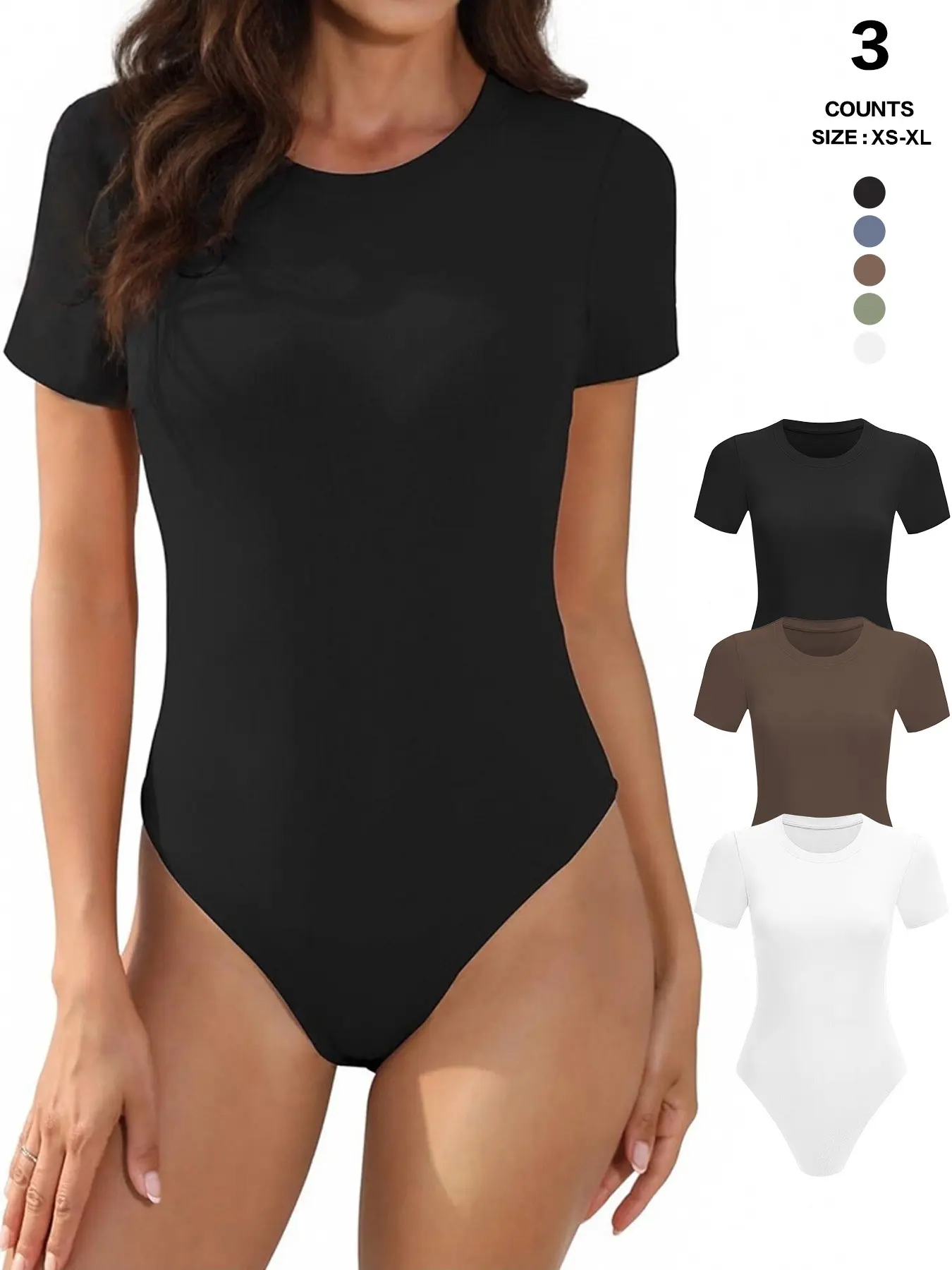 Black/Brown/White