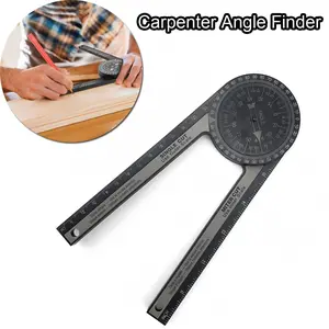 Adjustable Angle Gauge Tool, 360° Rotatable Design for Precise Measurement, Essential Woodworking & Metal Processing Accessory