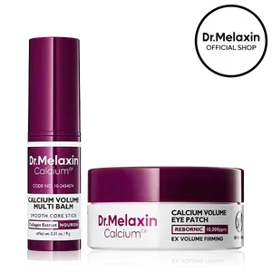 [Dr.Melaxin Official] Calcium Volume Multi Balm+Eye Patch 60ea Korean Skin Care Cosmetics with Collagen Extract Elasticity Eye Shield Skin Repair
