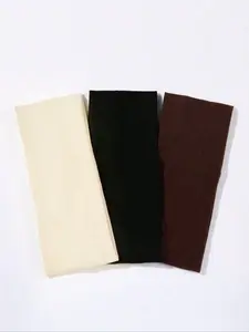 Women's Wide Headbands Set, Comfortable Elastic Hair Bands for Yoga Sports Outdoor Activities Gym Autumn Winter Accessories, Soft Headband