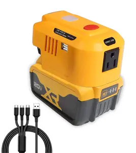 150W Power Inverter Compatible with Dewalt MAX XR Battery 150W Power Inverter Compatible with Dewalt MAX XR Battery