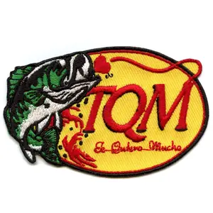 Te Quiero Mucho TQM Patch Mexican Band Music Embroidered Iron On