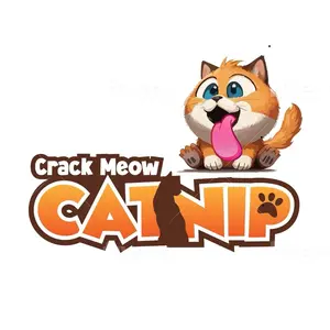 Crack Meow Catnip - Organic Playful Catnip for Happy Felines with No Preservatives, No Additives, and No Artificial Colors
