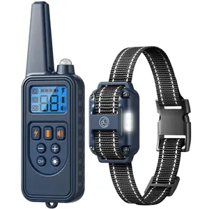 Jugbow Dog Collar 1 Dogs - 3300FT Dog Training Collar with Remote, IPX7 Waterproof E Collar for Dogs Training Rechargeable Collars for Large Medium Small Dogs (10-120lbs)