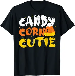 Candy: Candy Corn Cutie - Halloween T-Shirt - Jatinderpa Shop 86B08KL6XJBV