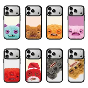 【Black Frame Transparent Magnetic Case】fugglerⅡ Phone Case iPhone17ProMax MagSafe Phone Case 16Pro Shockproof Case Compatible with iPhone15/14/13/12