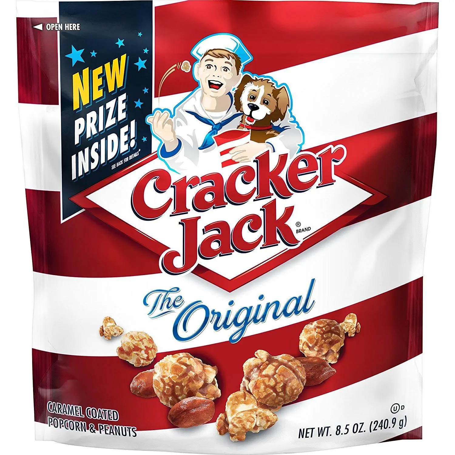 Cracker Jack The Original Popcorn 8.5oz Bag 9 ct