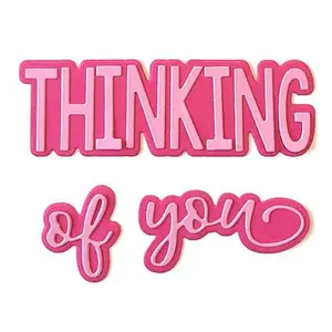 Crafts & Sewing The Stamps of Life Cheerful Thinking of You Die Set