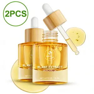Squalane Vitamin C Face Oil 2-Pack–Hydrating & Brightening Facial Oil, Non-Greasy Glow for Dry & Sensitive Skin | 1oz