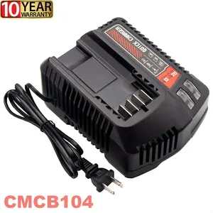 20V Charger Replace for Craftsman V20 Battery Charger CMCB104, compatible with Craftsman 20 Volt Max Lithium Battery CMCB202 CMCB204 CMCB201 High Capacity Power Tool