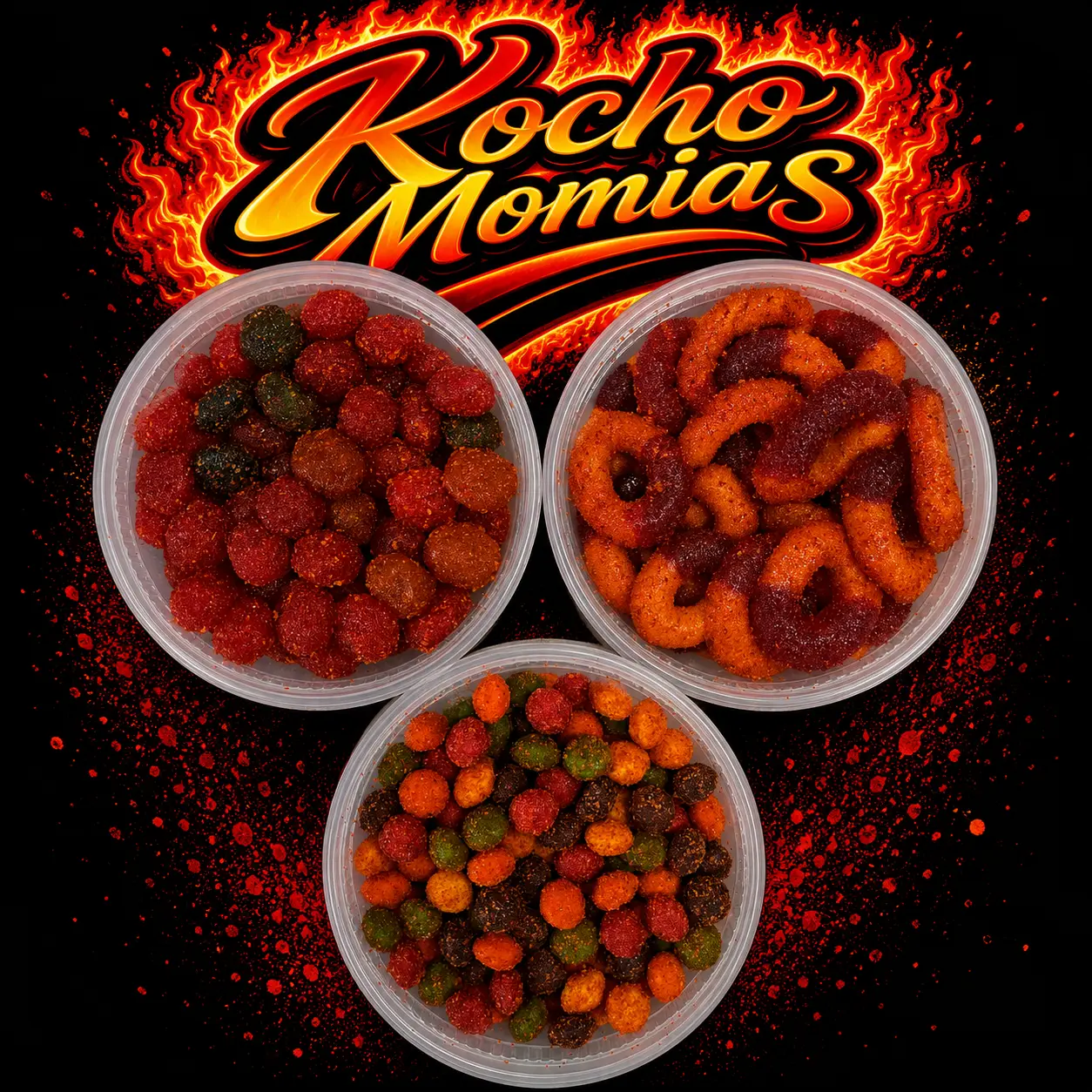 KochoMomias Enchilados Bundle #8 | Gushers, Peach Rings, Skittles