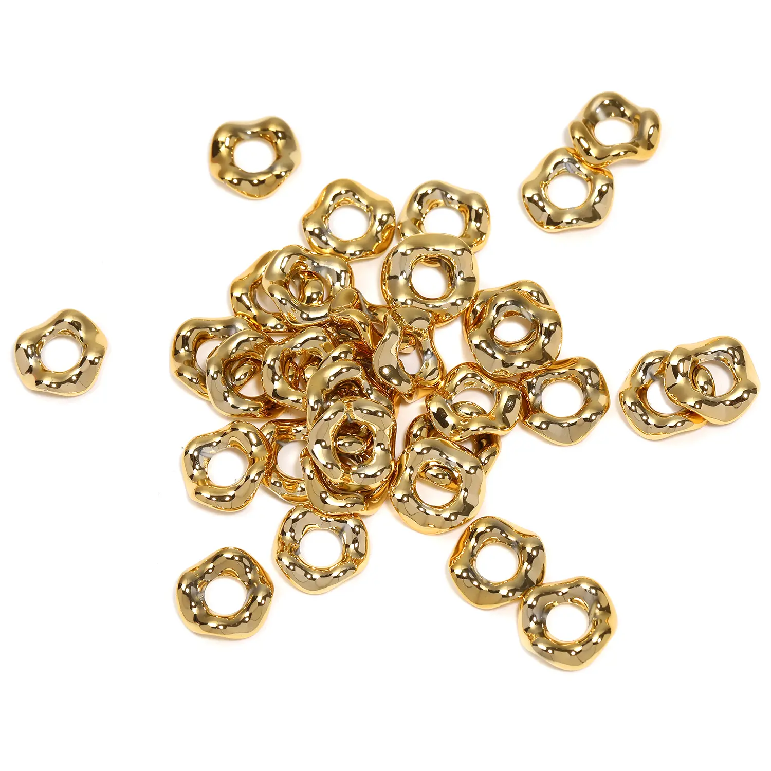 FS727022 200PCS Golden wave pattern