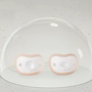 Baby Pacifier for Breastfed Babies | BPA Free Silicone | Breathable, Easy to Clean | 2Pack