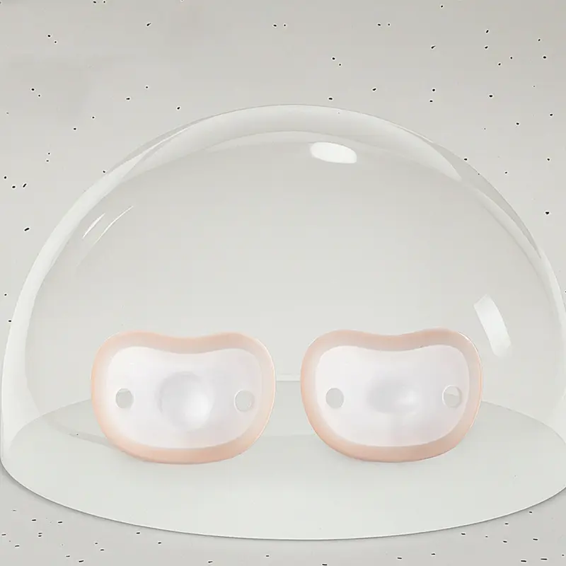 Baby Pacifier for Breastfed Babies | BPA Free Silicone | Breathable, Easy to Clean | 2Pack