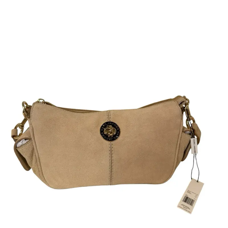 Pre-owned MARC JACOBS suede Shoulder Bags leather tan shoulder bag