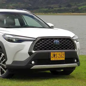 LED Angel Eye Halo Projector Fog Lights for 2022 2023 Toyota Corolla Cross
