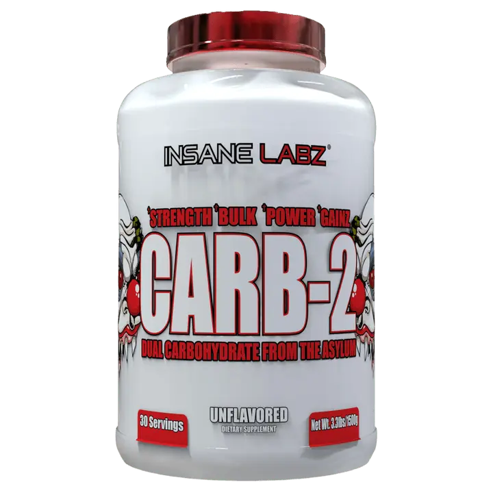 Insane Labz CARB-2 Carbohydrate Powder | Fast-Acting Intra-Workout Performance Fuel | Rapid Glycogen & Muscle Recovery
