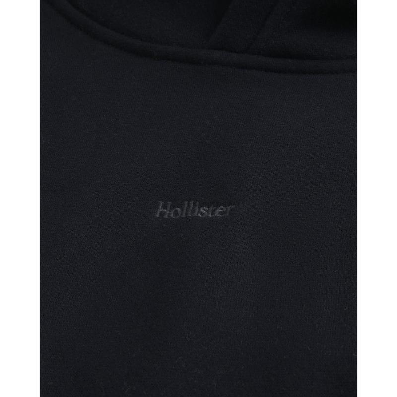 Hollister Feel Good Super Boxy Logo Hoodie