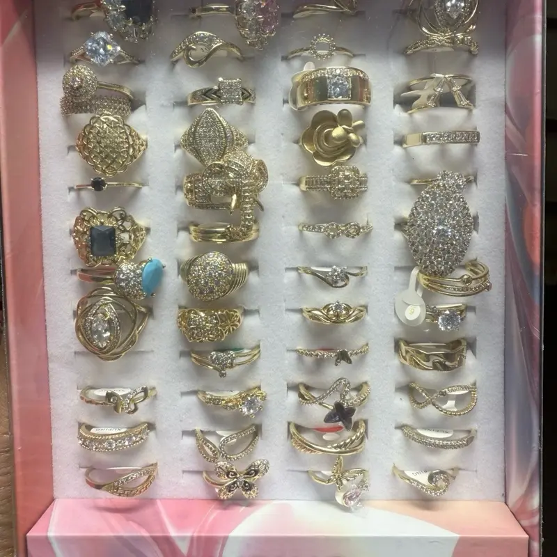 48 pcs mix and assorted sizes Ring Box 48 pcs mix and assorted sizes Ring Box