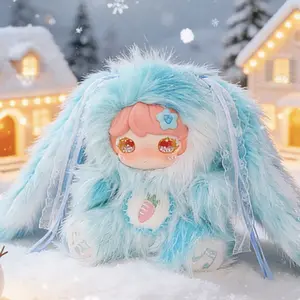 Luxi 400% Rabbit's Adventure Series Plush Blind Box Plush Blind Box Cute Anime Vinyl Plushies Collectible Birthday Gifts for Girls -Perfect New Year Gift, Unique HolidayHome & Office Decorations