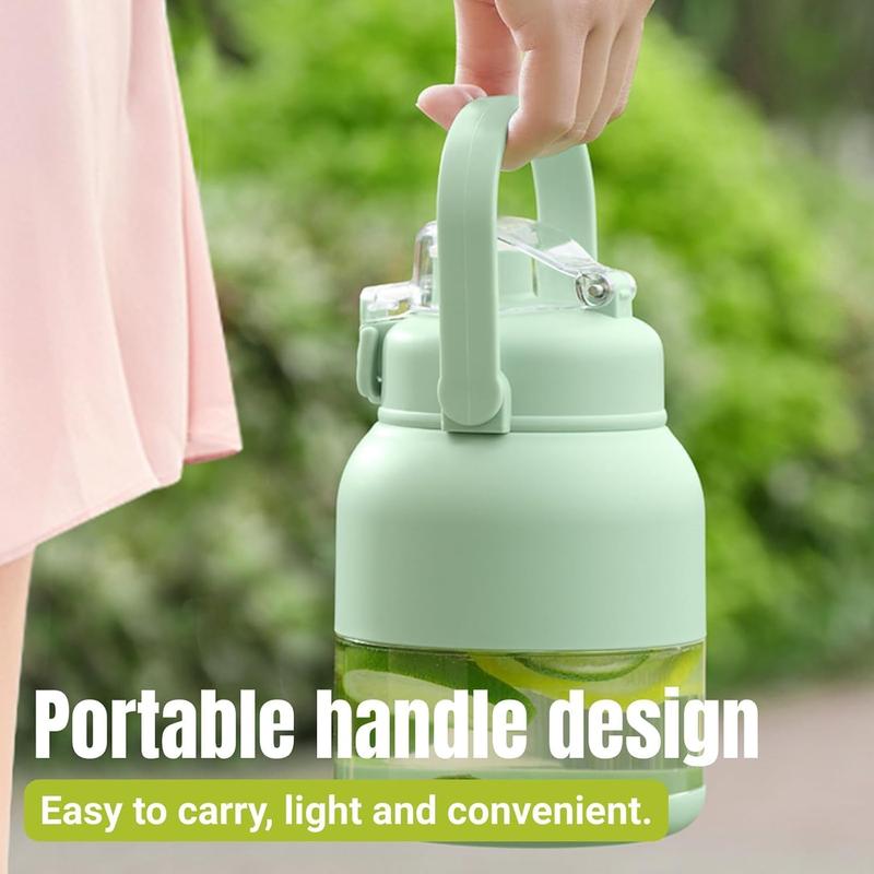 Portable Wireless Juicer Cup 18oz, USB Rechargeable Automatic Blending Cup with Detachable Lid, Multifunctional Fruit Juicer for Travel & Outdoor