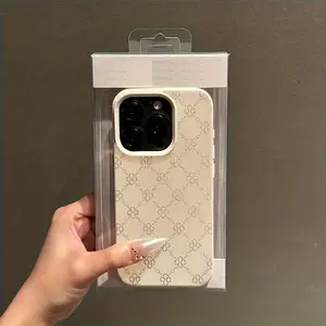 Exquisitely textured phone case suitable for iPhone 17 Pro Max, 16 Plus, 15/14/13/12/11 series.High-end, luxurious, retro, drop-proof, portable, and creative protective case.Soft and protective, perfect as a Christmas gift for your girlfriend, boyfriend