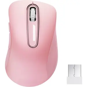 2.4G  , 1400 DPI Mobile Optical Cordless  with USB Receiver, Portable Computer Mice for Laptop, PC, Desktop, MacBook, 5 Buttons ()