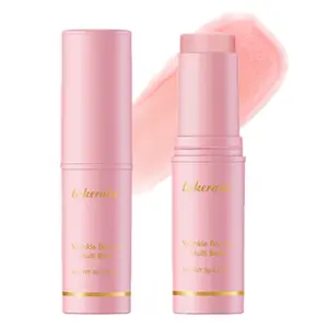 Hydrating Multi Balm Stick, All-in-One Hydrating Lip Balm Eye  Neck  Make Up Base, Reduce Wrinkle & Moisturizing Moisturizer For Face Skin Care collagen volume