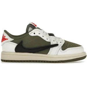 993402 Jordan 1 Retro Low OG SP Travis Scott Medium Olive (PS)