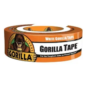 Alvin  1.88 in. x 10 yd Gorilla Tape, White