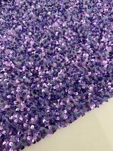 Lavender Sequin Velvet