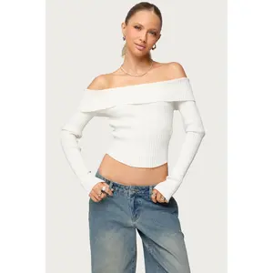 Lauren Knit Foldover Top