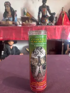 Against machete candle/ Veladora contra machete