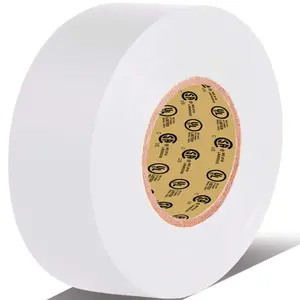 White Electrical Tape, 66  x 3/4 inch x 7 mils-600V,Pass UL/CSA Certification. ,Flame Retardant, Adhesive, 14 to 176(White)